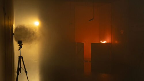 Automist in the fire test lab