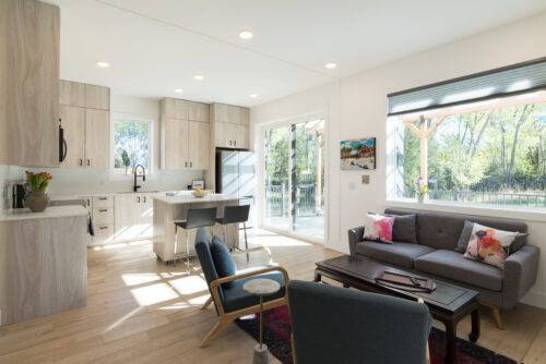 Automist installed inside a Modular home
